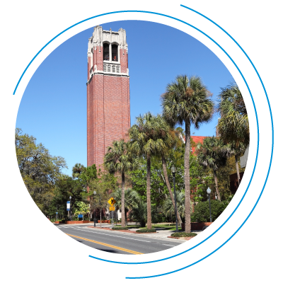 A view of University of Florida’s campus A view of University of Florida’s campus