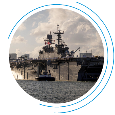 military defense ship