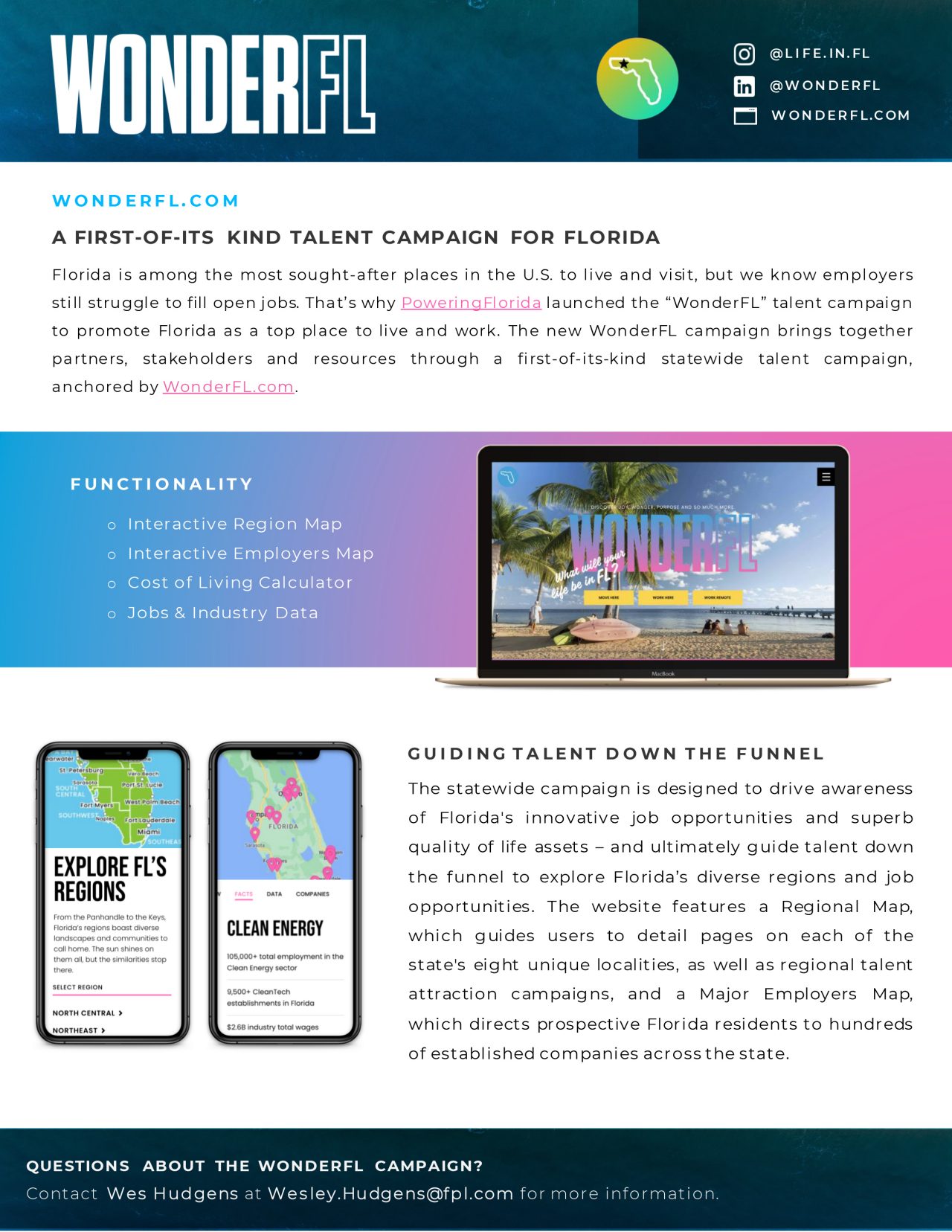 wonderfl fact sheet images