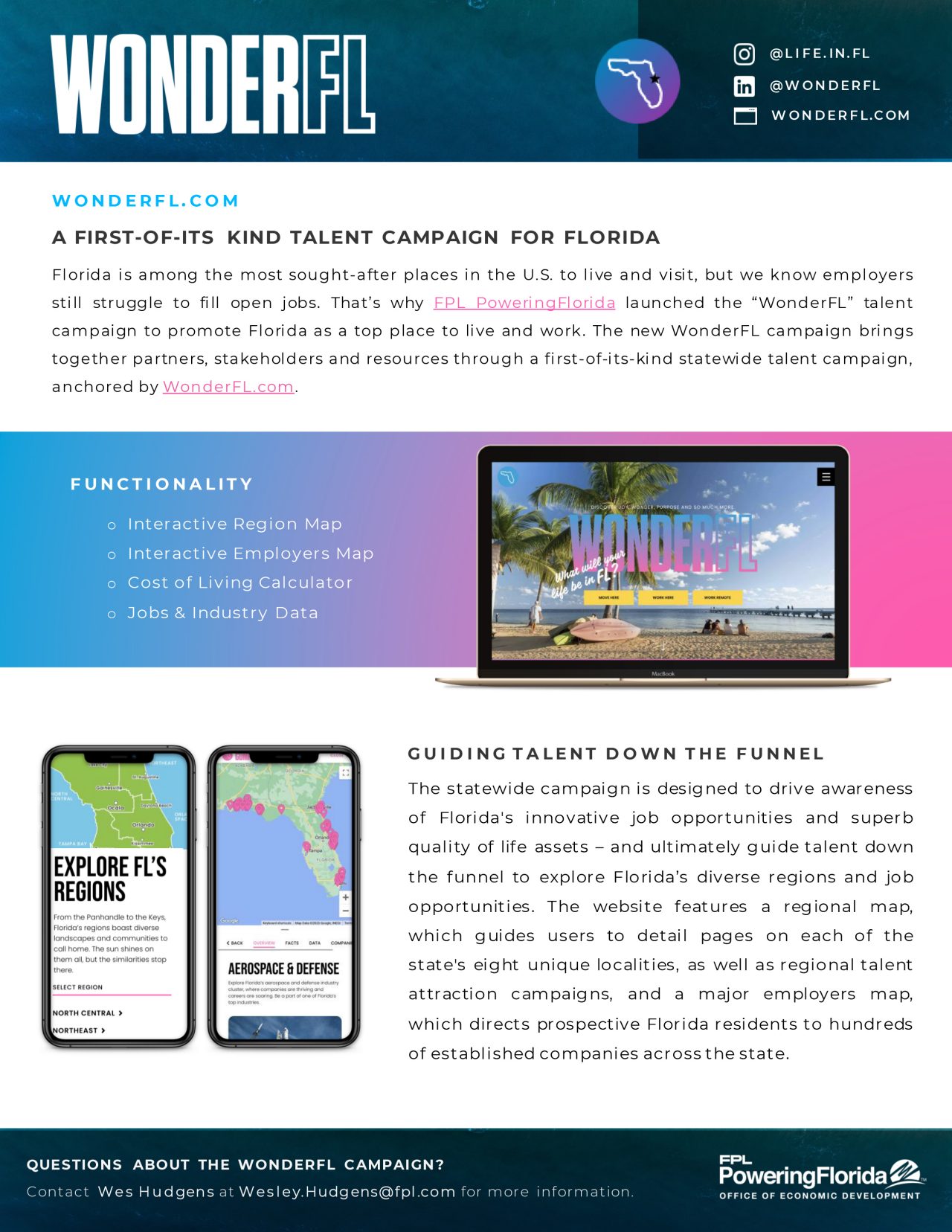 wonderfl fact sheet images